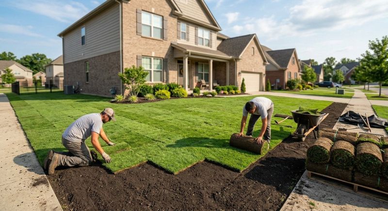 Bluegrass Sod Installation in Ventura County, CA