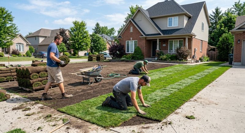Sod Laying Service in Aiken, SC