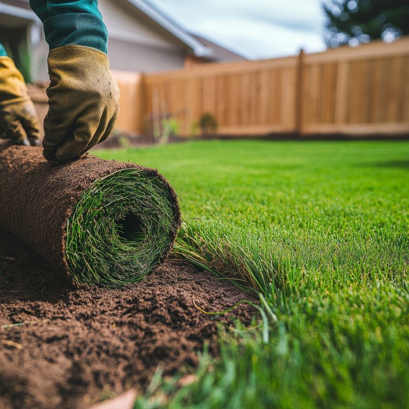 Yard Sod Installation in Aiken, SC