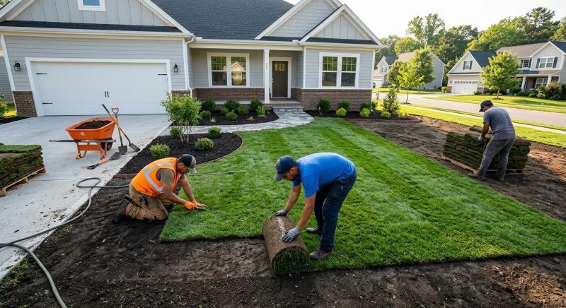 Yard Sod Replacement in Aiken, SC